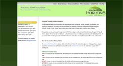 Desktop Screenshot of horizonsinsure.com